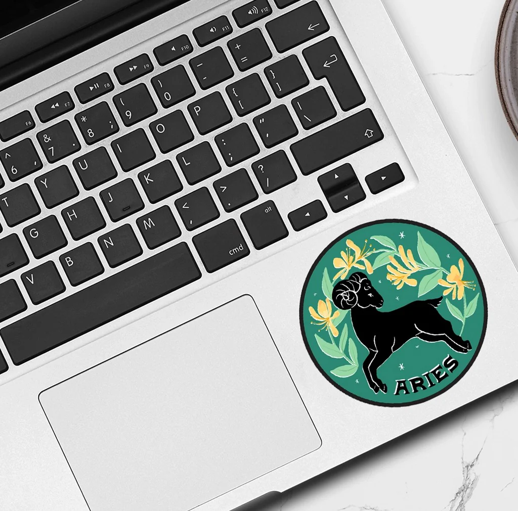 Zodiac Sticker: Aries - Image 2